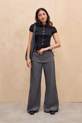 UO Side Tie Skirt Trousers