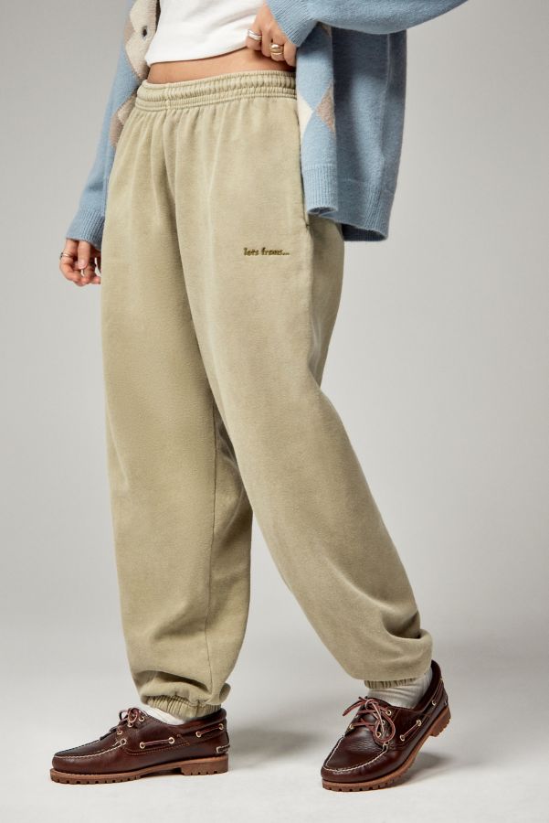 Slide View: 1: iets frans... Light Sand Cuffed Joggers