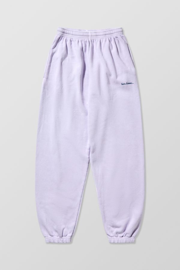 Slide View: 5: iets frans... Lilac Cuffed Joggers 