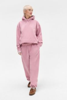 Slide View: 2: iets frans... Piggy Pink Cuffed Joggers