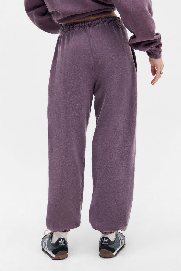 Slide View: 4: iets frans... Plum Cuffed Joggers