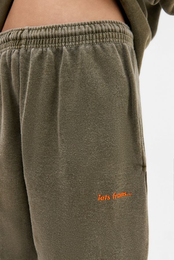 Slide View: 3: iets frans... Earthy Cuffed Joggers