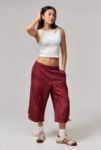 Thumbnail View 2: iets frans... Red Cropped Track Pants