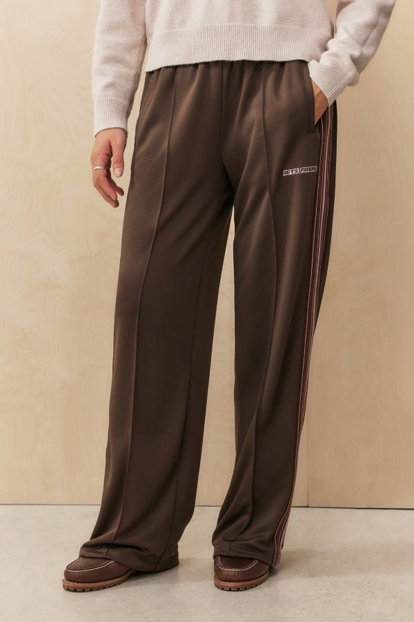 Slide View: 1: iets frans... Tricot Straight Leg Track Pants