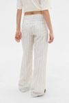 Visualizzazione miniature 4: BDG White Kayla Stripe Linen Trousers