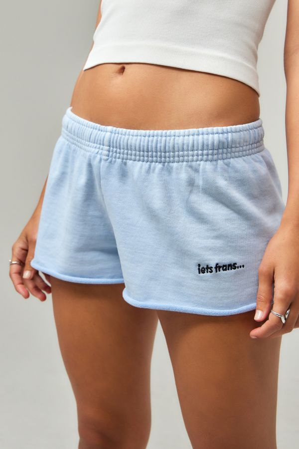 Slide View: 2: iets frans... Ultra-Mini Jogger Shorts