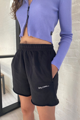 cut off jogger shorts