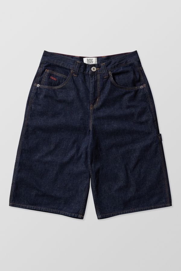 Slide View: 7: BDG Astrid Longline Dark Rinse Jorts