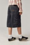 Visualizzazione miniature 3: BDG Astrid Longline Pinstripe Grigio Lavaggio Jorts