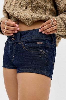 BDG Piper Denim Mini Shorts