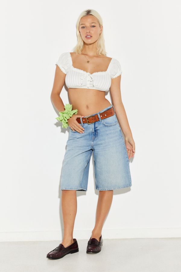 Vista diapositiva: 3: BDG Missouri Longline Light-Wash Jorts