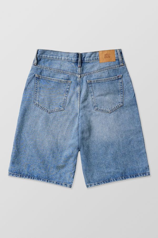 Slide View: 9: BDG Missouri Longline Light-Wash Jorts