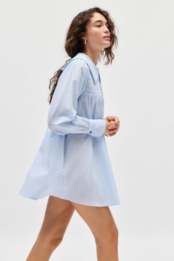 Slide View: 3: Kimchi Blue Melani Smock Kleid