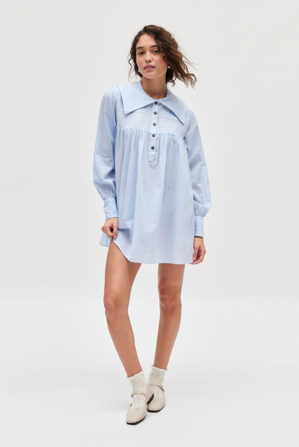 Slide View: 5: Kimchi Blue Melani Smock Kleid