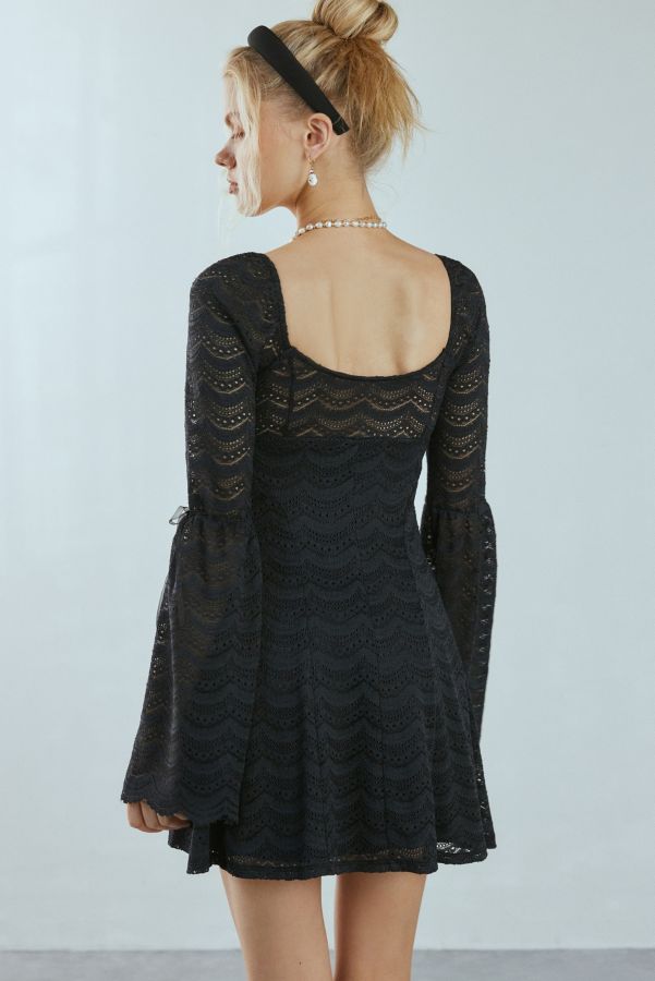 Slide View: 4: Kimchi Blue Alina Lace Mini Dress