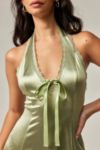 Thumbnail View 3: Light before Dark Farrah Halter Mini Dress