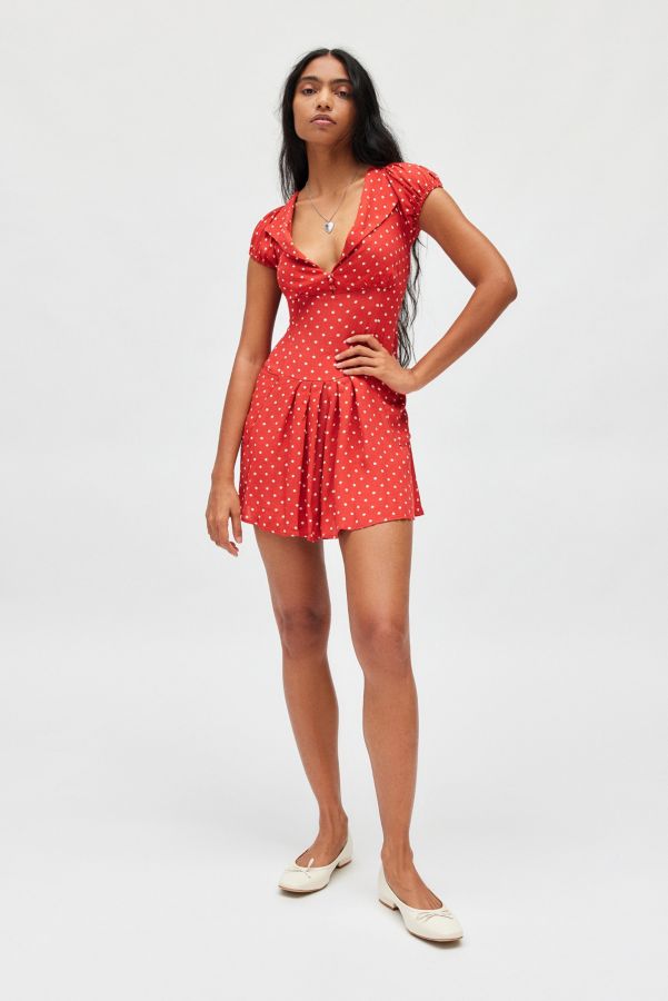 Slide View: 1: Kimchi Blue Vera Polka Dot Mini Dress