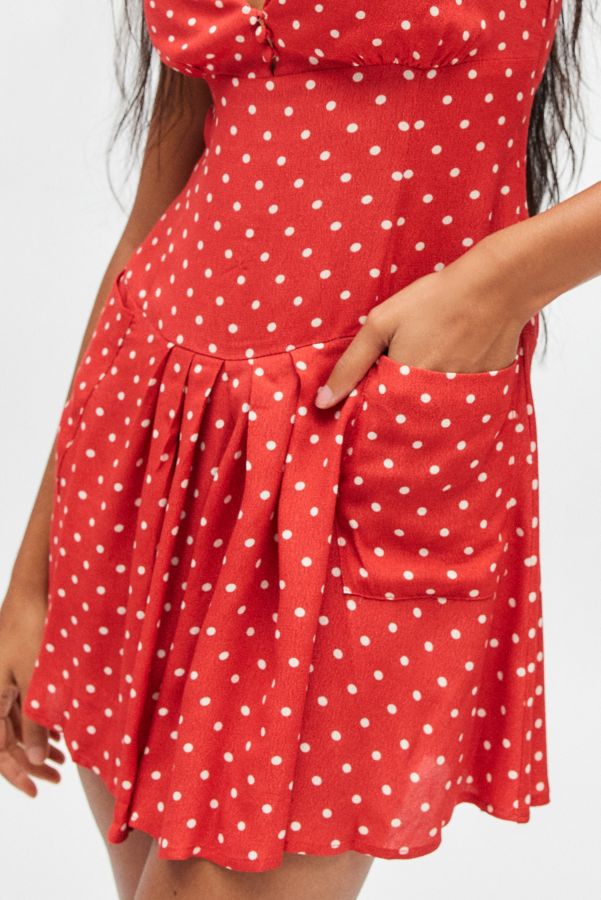 Vista de diapositivas: 3: Kimchi Blue Vera Polka Dot Mini Dress