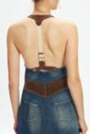 Visualizzazione miniature 4: Ecote Ayanna Vestito Denim Maxi a Vita Bassa