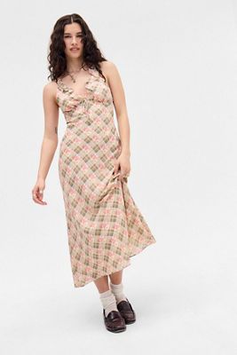 Kimchi Blue Scarlet Midi Dress