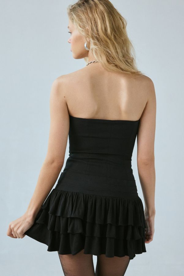 Slide View: 4: Silence + Noise Rubie Strapless Mini Dress