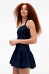 Visualizzazione miniature 2: Silence + Noise Peyton Vestito Mini in Denim con Collo ad Halter