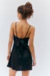 Thumbnail View 4: Light Before Dark Bella Bow Tie-Back Mini Dress