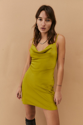 yellow going out dress