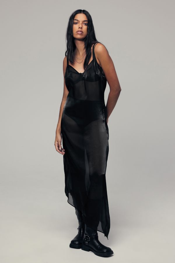 Vista de diapositivas: 1: Light Before Dark Morgan Glass Slip Dress