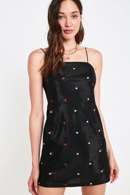 glitter dress urban outfitters