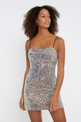 one shoulder satin gown