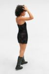 Thumbnail View 6: Silence + Noise Alix Flocked Leopard Mini Dress