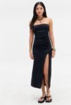 Thumbnail View 5: Silence + Noise Milo Ruched Bandeau Midi Dress