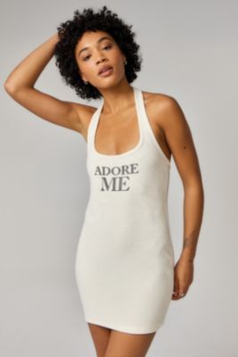 UO Adore Me Halter Mini Dress