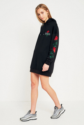 urban outfitters rose hoodie