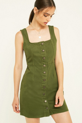 urban outfitters green dress