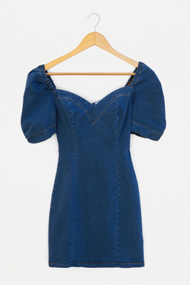 urban outfitters denim dress