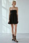 Thumbnail View 1: BDG Juliana Smocked Tie-Back Mini Dress