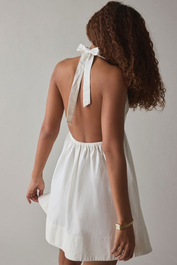 Vista de diapositivas: 4: Vestido Halter Fruncido Iris BDG