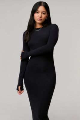 BDG Aubrette Long Sleeve Maxi Dress