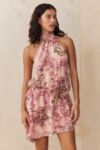 Thumbnail View 2: Ecote Delphine Halterneck Mini Dress