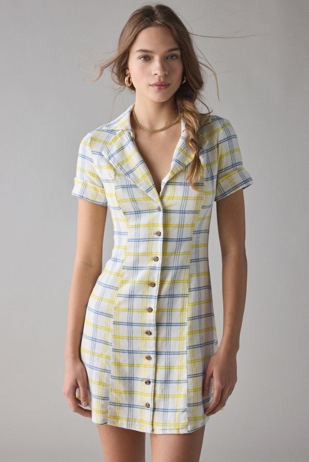 Slide View: 1: BDG Simona Shirt Dress