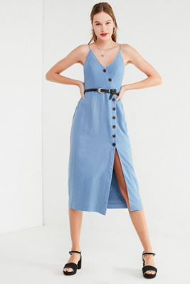 urban outfitters linen dress