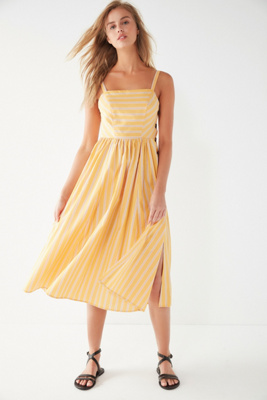 urban outfitters yellow dress