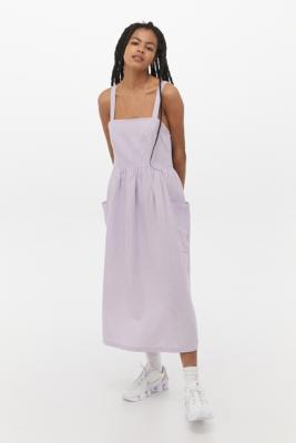 pinafore midi dress uk