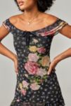 Visualizzazione miniature 2: Kimchi Blue Albany Bardot Floral Mini Dress