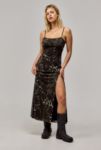 Thumbnail View 1: UO Leopard Camo Mesh Maxi Dress