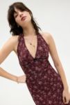 Thumbnail View 3: UO Blumen Neckholder Netz Maxikleid