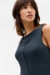 Thumbnail View 4: Silence + Noise Andi Cowl Back Cupro Mini Dress