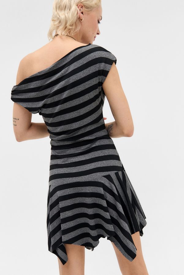 Slide View: 3: Silence + Noise Myla Off The Shoulder Mini Dress